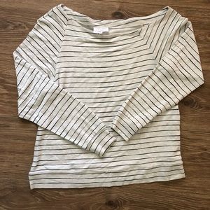 Soma off the shoulder long sleeve shirt